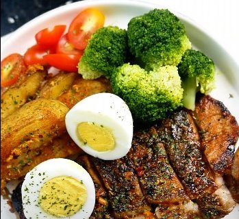 Sirloin Steak Double Protein dengan Telur ala ChopChop: Boost Protein Sehat dan Lezat