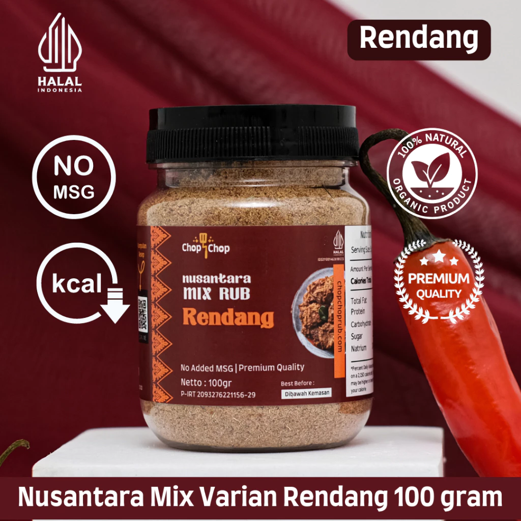 Chop Chop Rub - Rendang